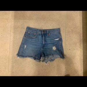 Madewell High Wasted Shorts